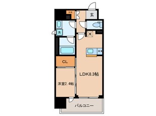 デュオフラッツ飯田橋ＥＡＳＴの物件間取画像